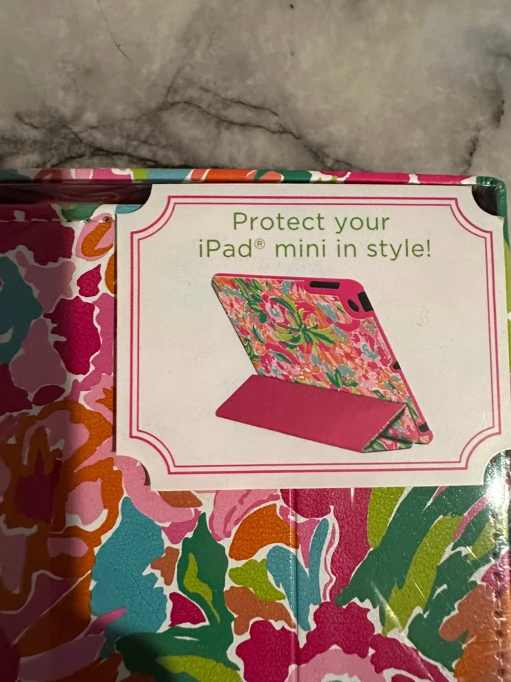 Lilly Pulitzer Floral iPad Mini Case - Pink Tropical Print